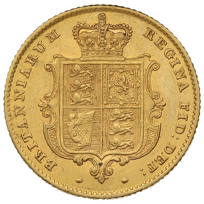 Gold 1851 Half Sovereign Value