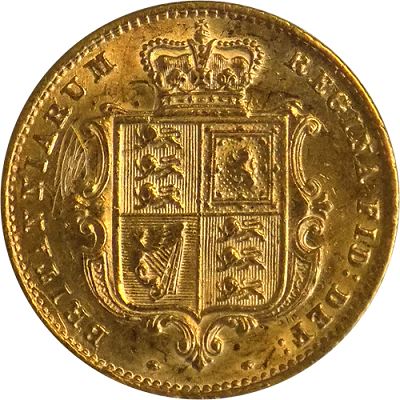 Gold 1863 Half Sovereign Value