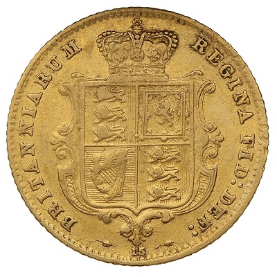 Gold 1866 Half Sovereign Value