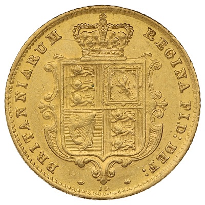 Gold 1867 Half Sovereign Value