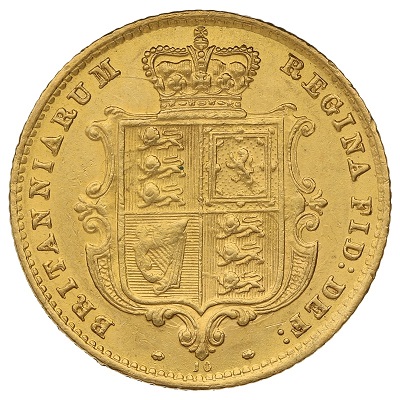 Gold 1867 Half Sovereign Value