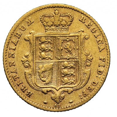 Gold 1870 Half Sovereign Value