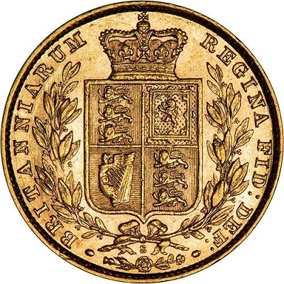 Gold 1880 Half Sovereign Value