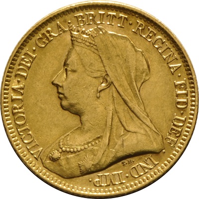 Gold 1894 Half Sovereign Value