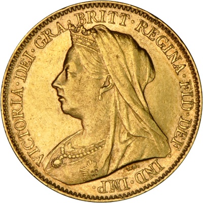 Gold 1896 Half Sovereign Value