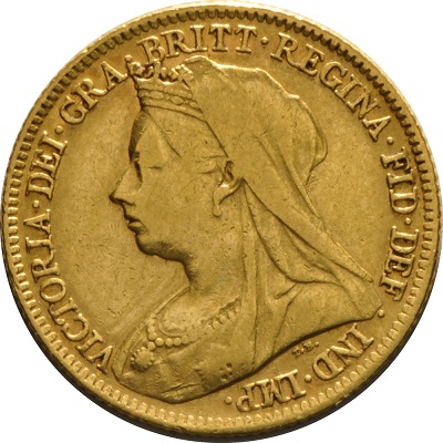 Gold 1897 Half Sovereign Value