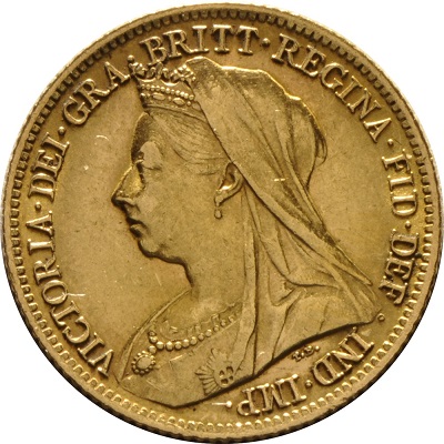 Gold 1899 Half Sovereign Value