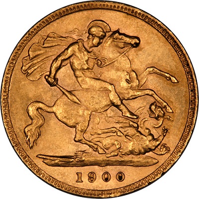 Gold 1900 Half Sovereign Value