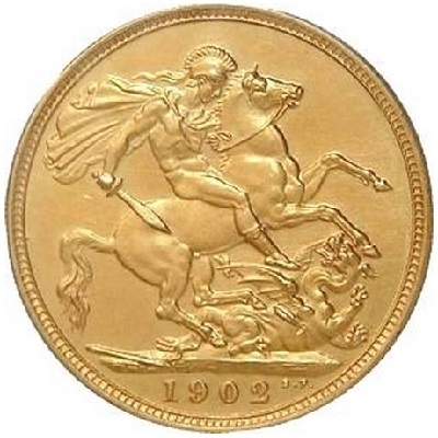 Gold 1902 Half Sovereign Value