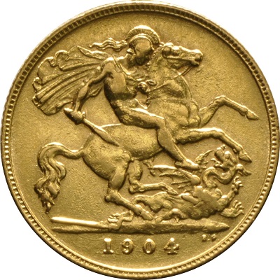 Gold 1904 Half Sovereign Value