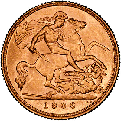 Gold 1906 Half Sovereign Value