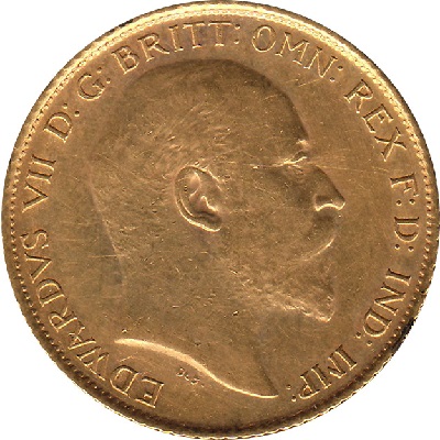 Gold 1908 Half Sovereign Value