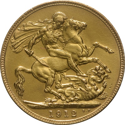 Gold 1912 Half Sovereign Value