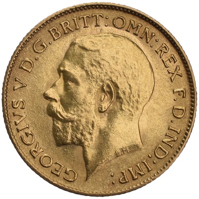 Gold 1913 Half Sovereign Value