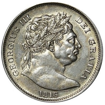 1816 UK Half Crown Value | 1816 British Half Crown Value