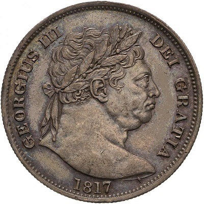 1817 UK Half Crown Value | 1817 British Half Crown Value