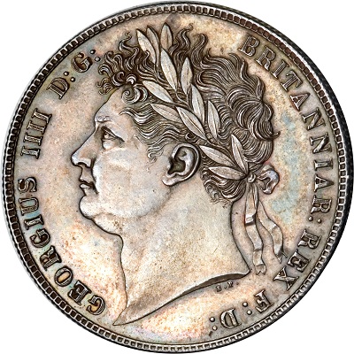 1820 UK Half Crown Value | 1820 British Half Crown Value