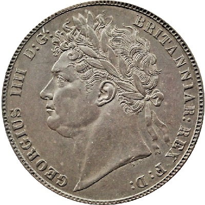 1821 UK Half Crown Value | 1821 British Half Crown Value