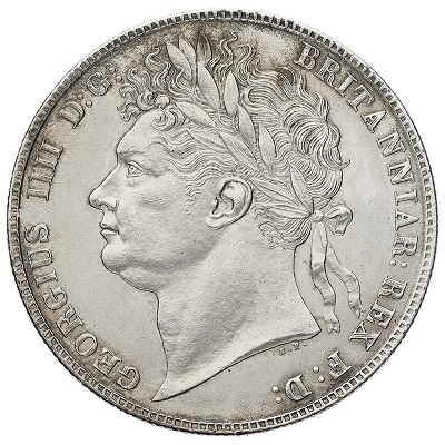 1824 UK Half Crown Value | 1824 British Half Crown Value