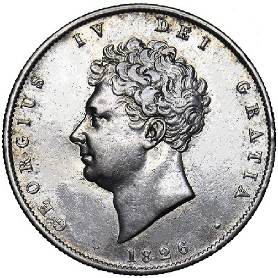 1826 UK Half Crown Value | 1826 British Half Crown Value