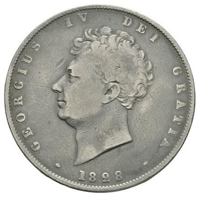 1828 UK Half Crown Value | 1828 British Half Crown Value