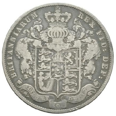 UK Half Crown 1828 Value