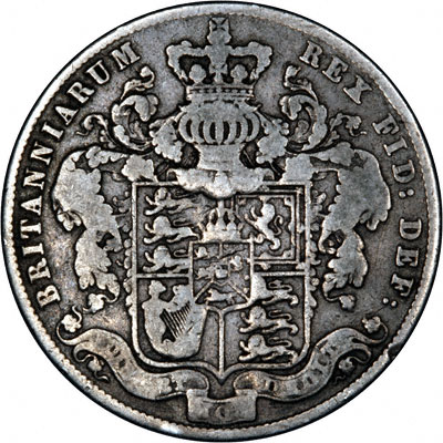 UK Half Crown 1829 Value