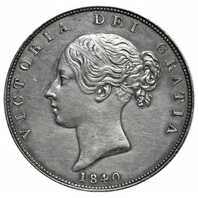 1840 UK Half Crown Value | 1840 British Half Crown Value