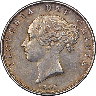 1846 UK Half Crown Value | 1846 British Half Crown Value