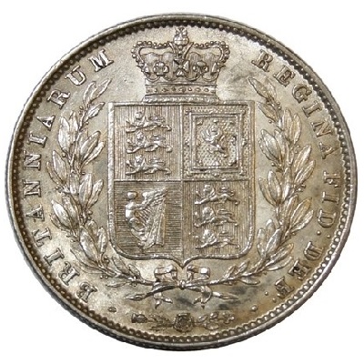 UK Half Crown 1850 Value