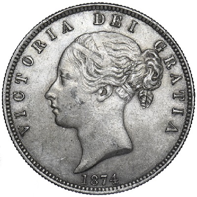 1874 UK Half Crown Value | 1874 British Half Crown Value