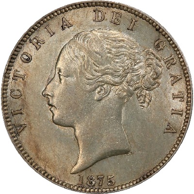 1875 UK Half Crown Value | 1875 British Half Crown Value