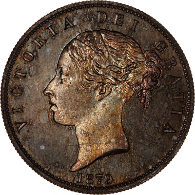 1879 UK Half Crown Value | 1879 British Half Crown Value