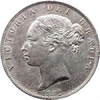 1882 UK Half Crown Value | 1882 British Half Crown Value