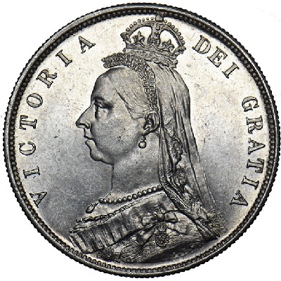 1888 UK Half Crown Value | 1888 British Half Crown Value