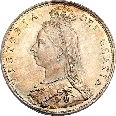 1889 UK Half Crown Value | 1889 British Half Crown Value