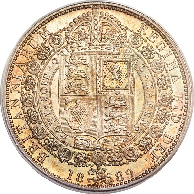 UK Half Crown 1889 Value