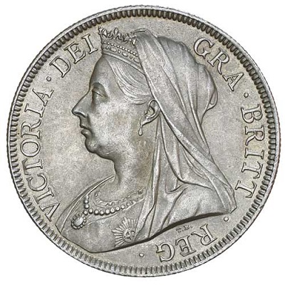 1894 UK Half Crown Value | 1894 British Half Crown Value
