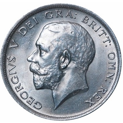 1918 UK Half Crown Value | 1918 British Half Crown Value
