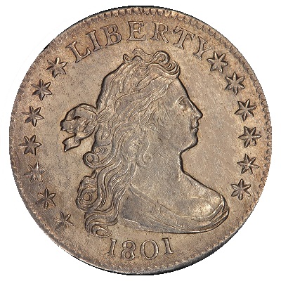 Dime 1801 Value