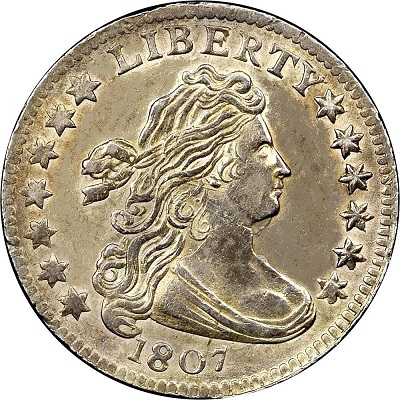 Dime 1807 Value