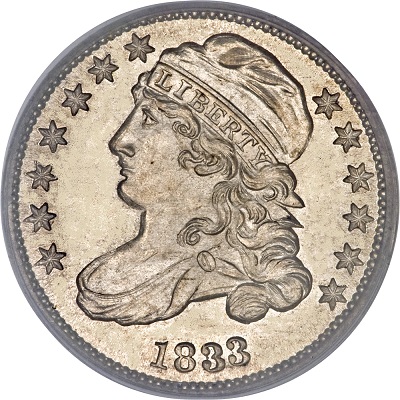1833 US Coins Value