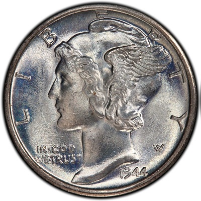 US 1944 Dime Value