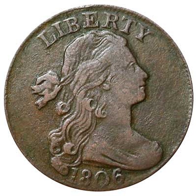 One Cent 1806 Value