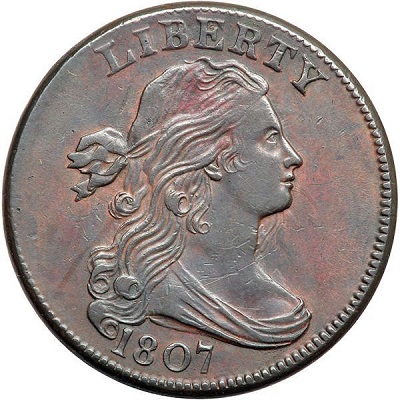 One Cent 1807 Value