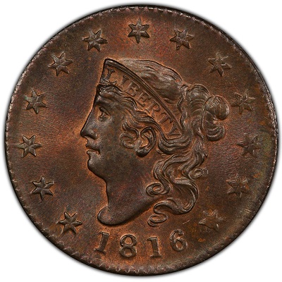 1816 One Penny US