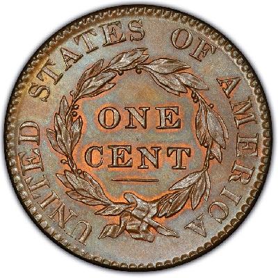  United States One Cent 1822 Value